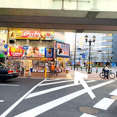 南海なんば駅より